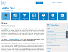 Tablet Screenshot of leatherpanel.org